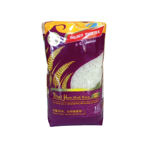 1068 Jasmine rice 1kg Golden phoenix - Image 1