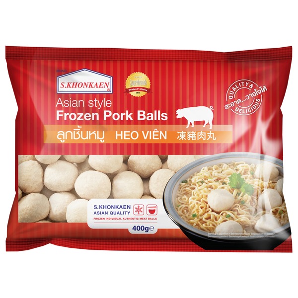 1824 Zamrznjene Azijske svininjske kroglice 400g S.KHONKAEN - slika 1