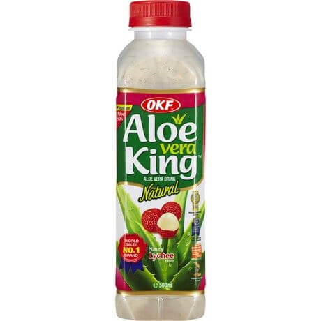 3123 Pijača z aloe vero z okusom ličija 500ml OKF Pijača Liči z Aloe Vero 500ml OKF - slika 1