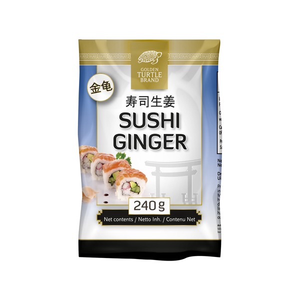 Ginger for sushi white 240g GOLDEN TURTLE