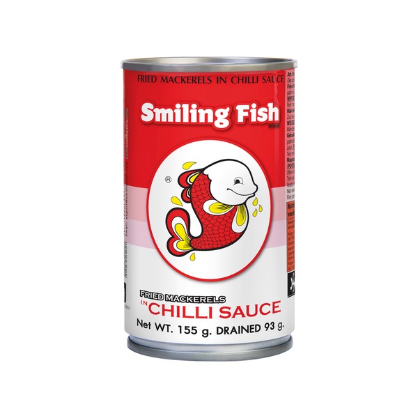 6187 Pražene skuše v čilijevi omaki 155g Smiling Fish - slika 1