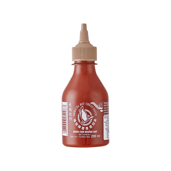 8008 Sriracha spicy sauce with garlic 200g FLYING GOOSE - Image 1