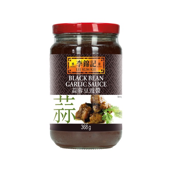 8507 Pasta iz črne soje s česnom 368g LEE KUM KEE - slika 1