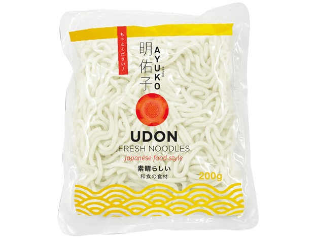 Fresh Udon Noodles Ayuko 200g Sveži udon rezanci 200g AYUKO - slika 1