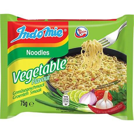 Instant juha z rezanci okus zelenjava 75g INDOMIE (1) Instant juha z rezanci okus zelenjava 75g INDOMIE - slika 1