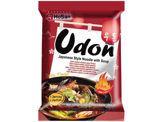Instant pekoča juha z udon rezanci 234g A+ HOSAN (1) Instant pekoča juha z udon rezanci 234g A+ HOSAN - slika 1