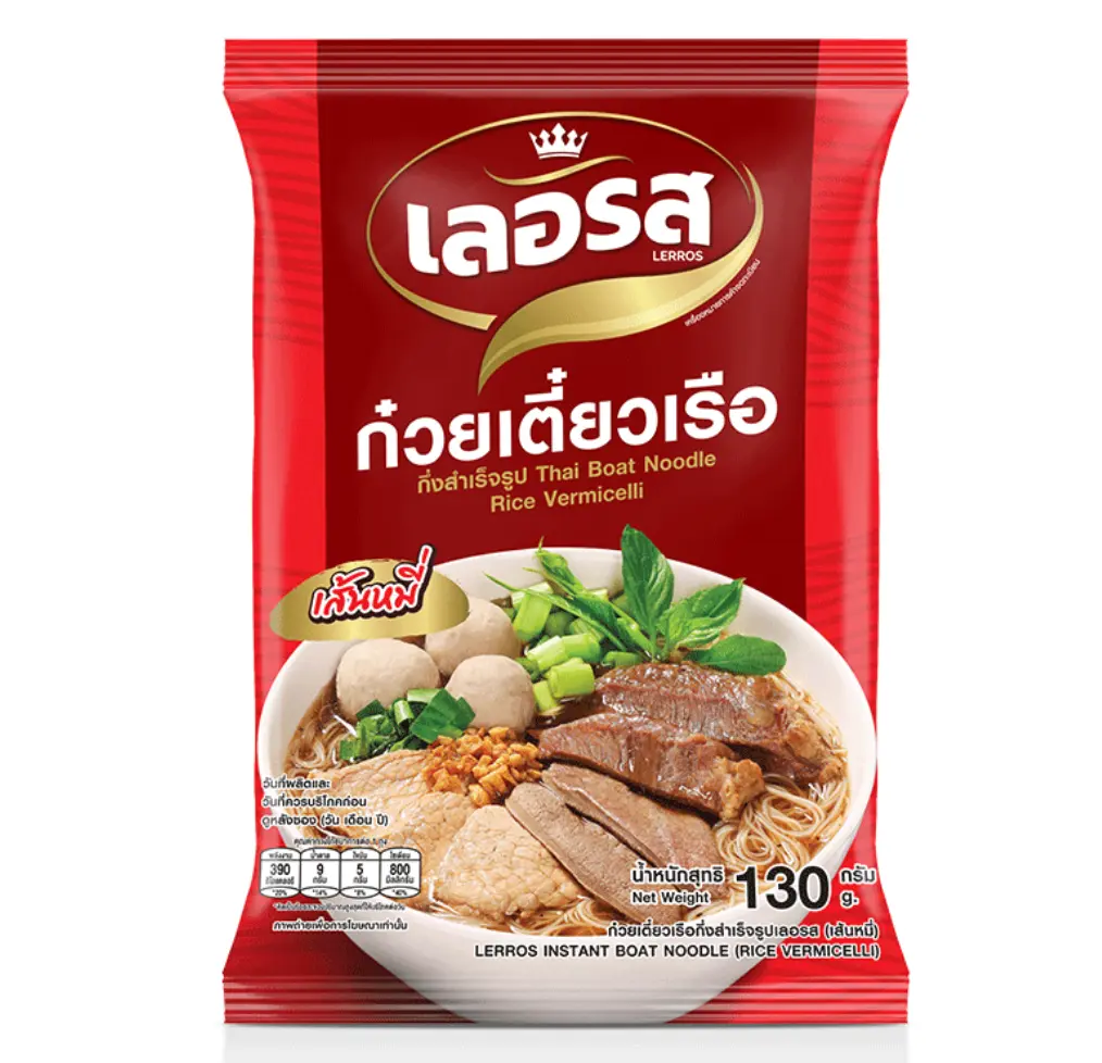 Instant vermicelli for Thai soup 130g LERROS Instant vermicelli for Thai soup 130g LERROS - Image 1