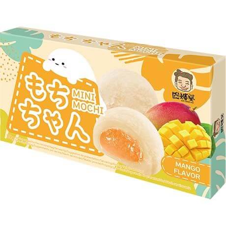Mochi mini Mango 80g SZU SHEN PO (1) Mini mochi z okusom Mango 80g SZU SHEN PO - slika 1
