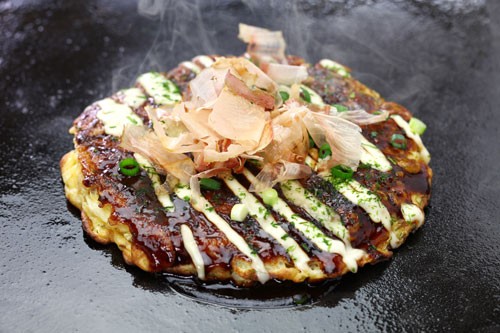 Okonomiyaki japonska hrana