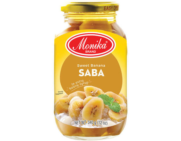 Saba banana v sirupu 340g MONIKA