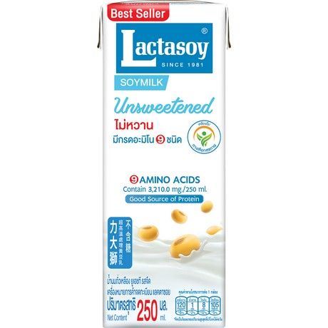 Sojino mleko brez sladkorja 250ml LACTASOY Sojino mleko brez sladkorja 250ml LACTASOY - slika 1