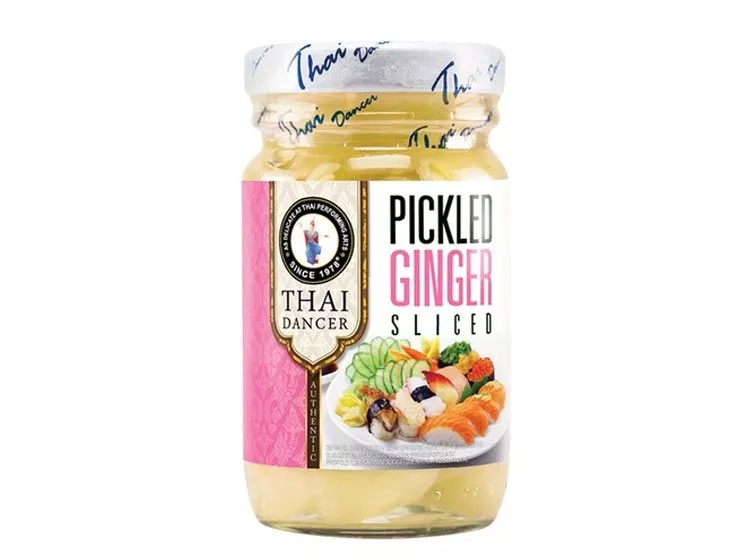 Pickled and pickled ginger 100g THAI DANCER Pickled ginger 100g THAI DANCER - Image 1