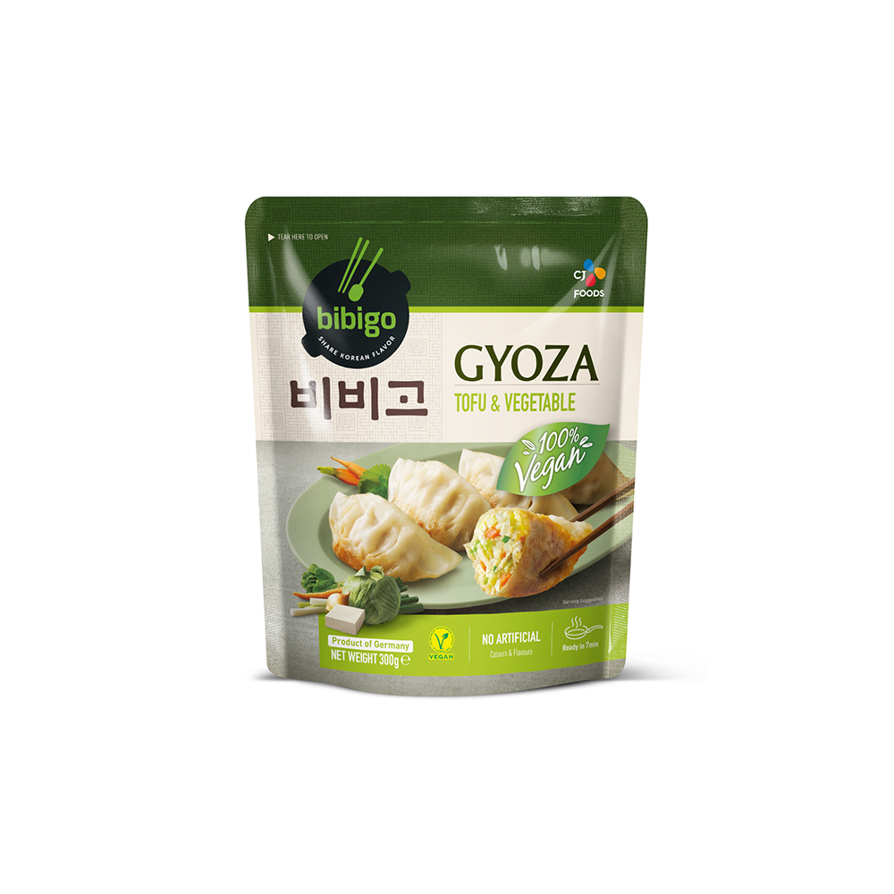 gyoza-dumplings-tofu-vegetable-300g-BIBIGO Gyoza tofu in zelenjava 300g BIBIGO - slika 1